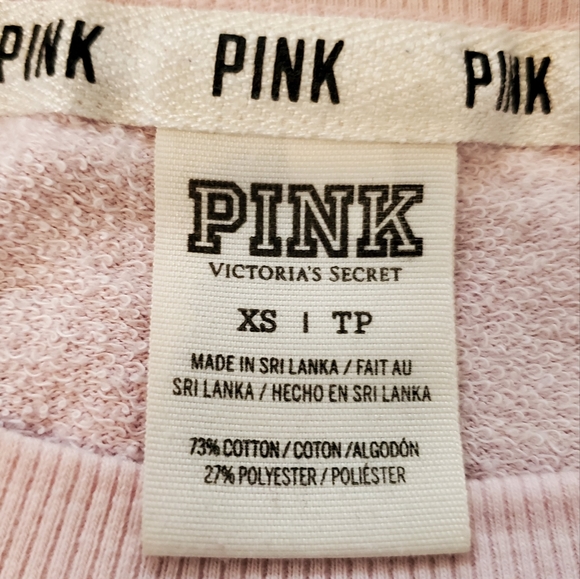 Pink by Victoria Secret Terry Pullover - Picture 8 of 9